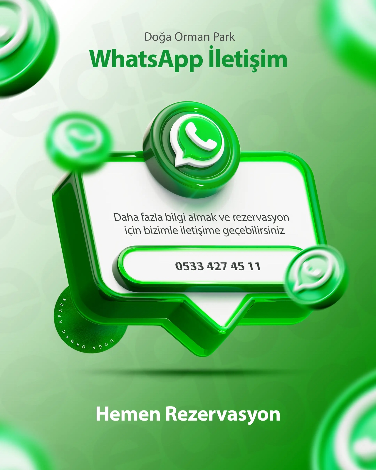 Doğa Orman Park WhatsApp İletişim